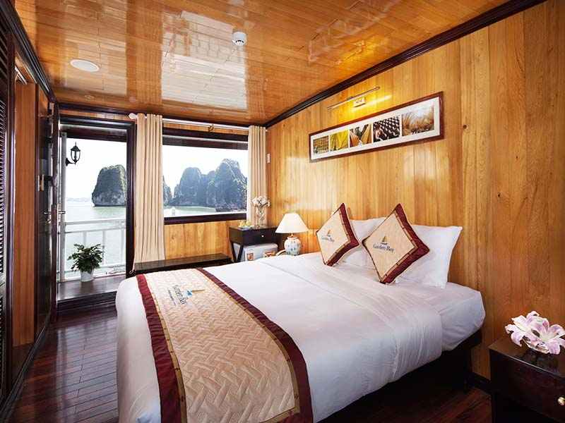 Garden Bay Luxury Cruise - Deluxe Balcony - 1 Pax/ Cabin (Location: 2nd Deck - Private Balcony)