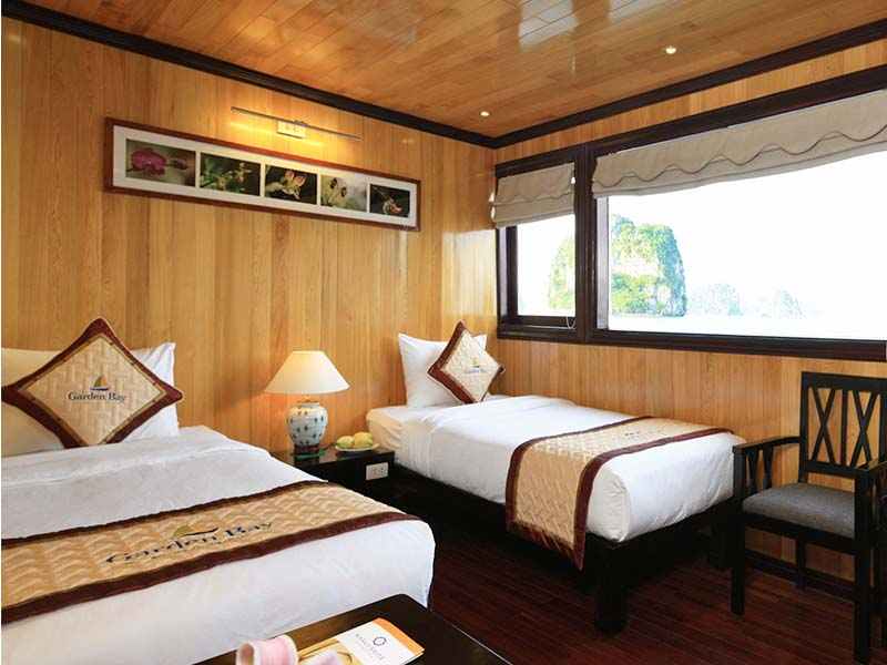 Garden Bay Luxury Cruise - Deluxe Seaview - 1 Pax/ Cabin (Location: 1st Deck - Seaview)