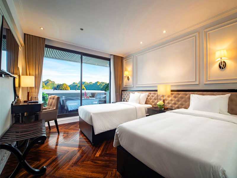 Junior Suite - 1 Pax/ Cabin (Location: 1st Deck - Private Balcony)