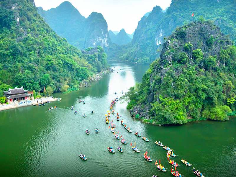 Bai Dinh Pagoda - Trang An Grottoes - Ninh Binh Tour 1 Day